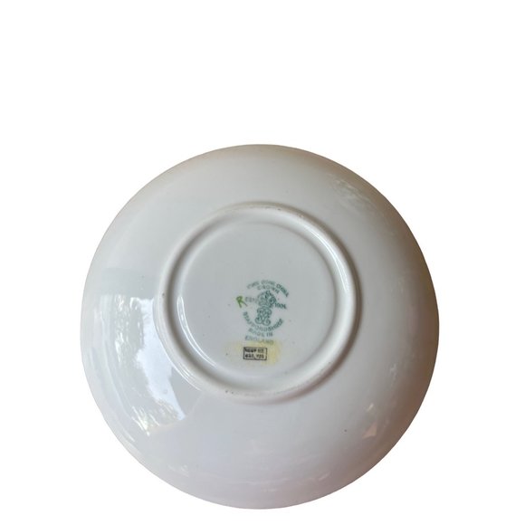 Vintage 1940s Crown Staffordshire Thousand Flowers Bone China Teacup and Saucer - Picture 7 of 7